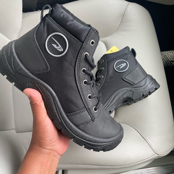 Men's Steel Toe Cap Lightweight Anti-Spike Oil-Resistant SlipResistant WorkBoots - Picture 16 of 17